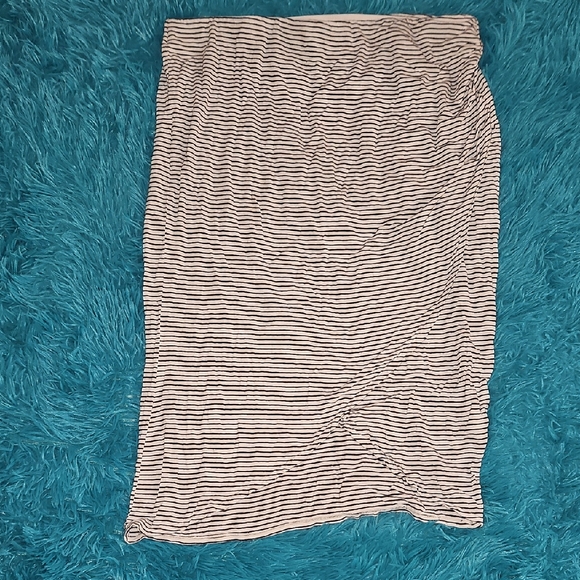Dresses & Skirts - Striped Black and White Tube Skirt
